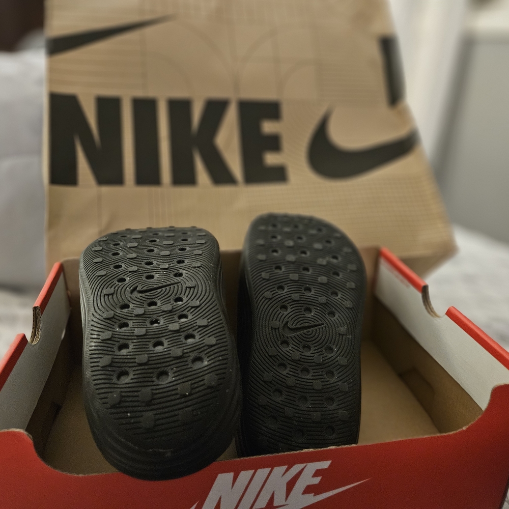 Nike Black Reactx Rejuven8 Slide Sandals - Picture 3 of 4